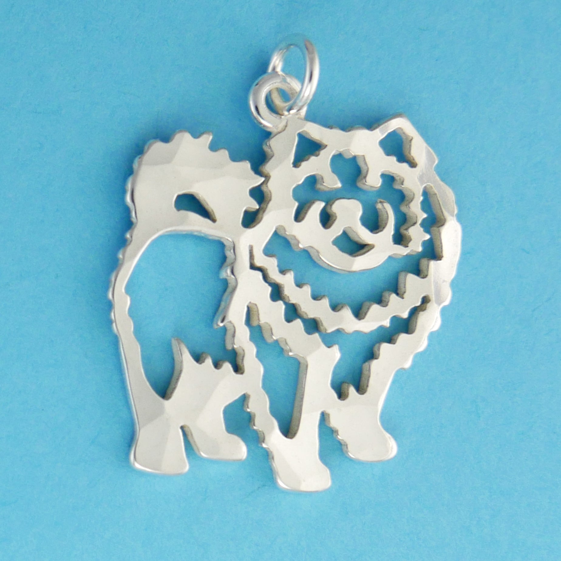 Chow Dog outlet Sterling Silver Jewelry Charm