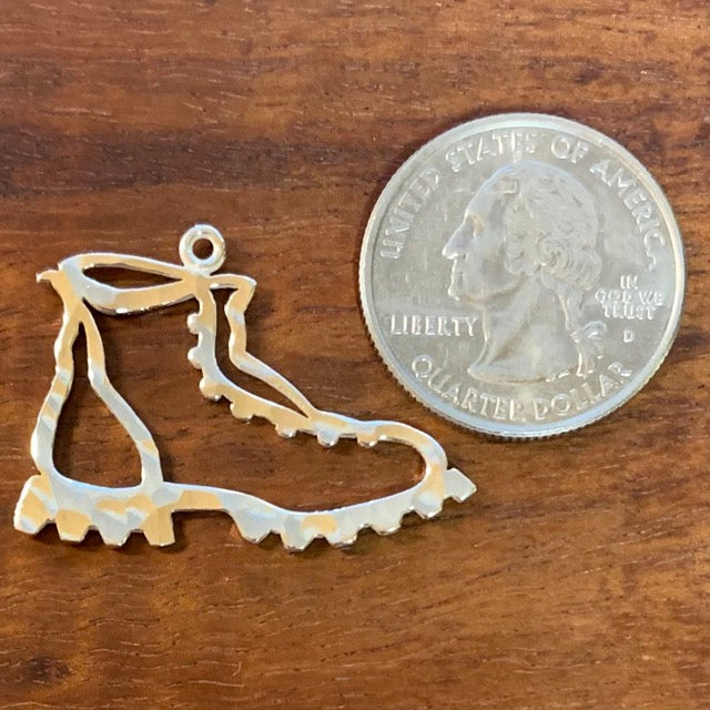 Hiking Boot Pendant - CharmWorks