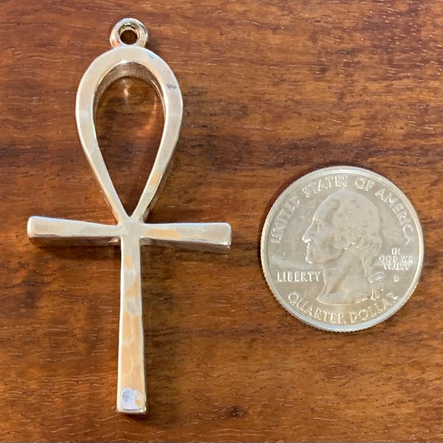 Hammer Faced Ankh Pendant - CharmWorks