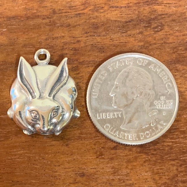 Bunny Rabbit Pendant - CharmWorks