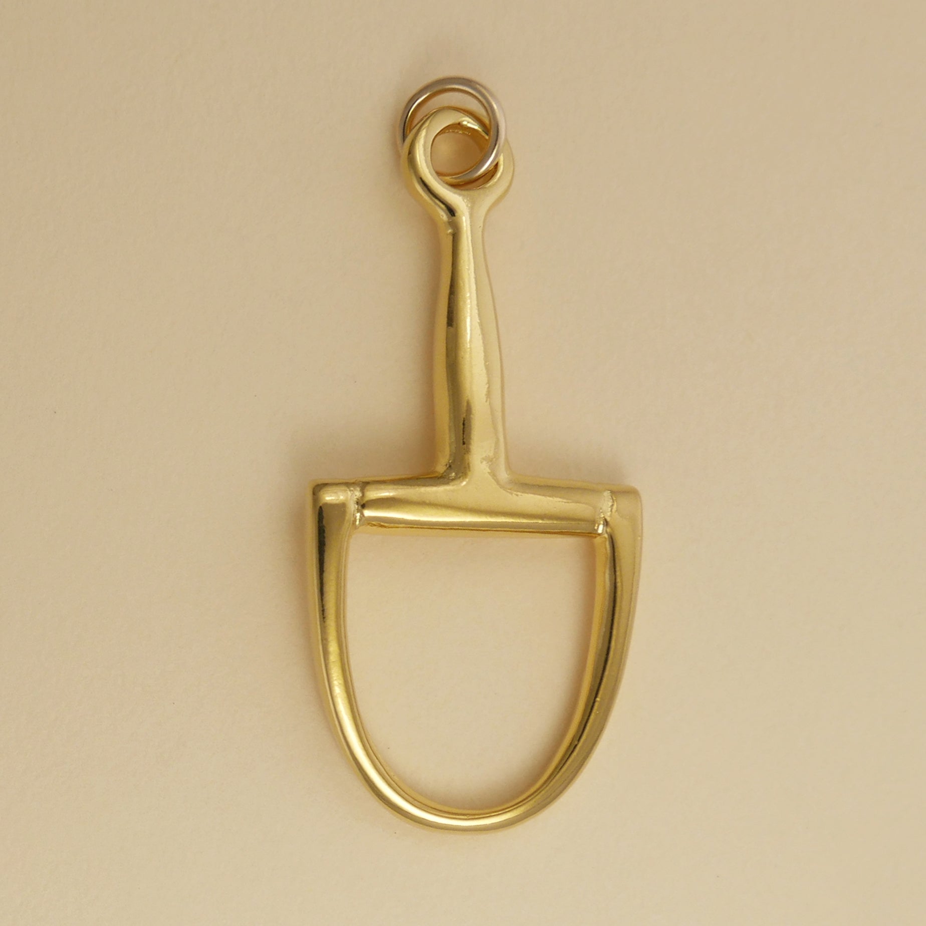 English Bit (One Half) Pendant - Charmworks