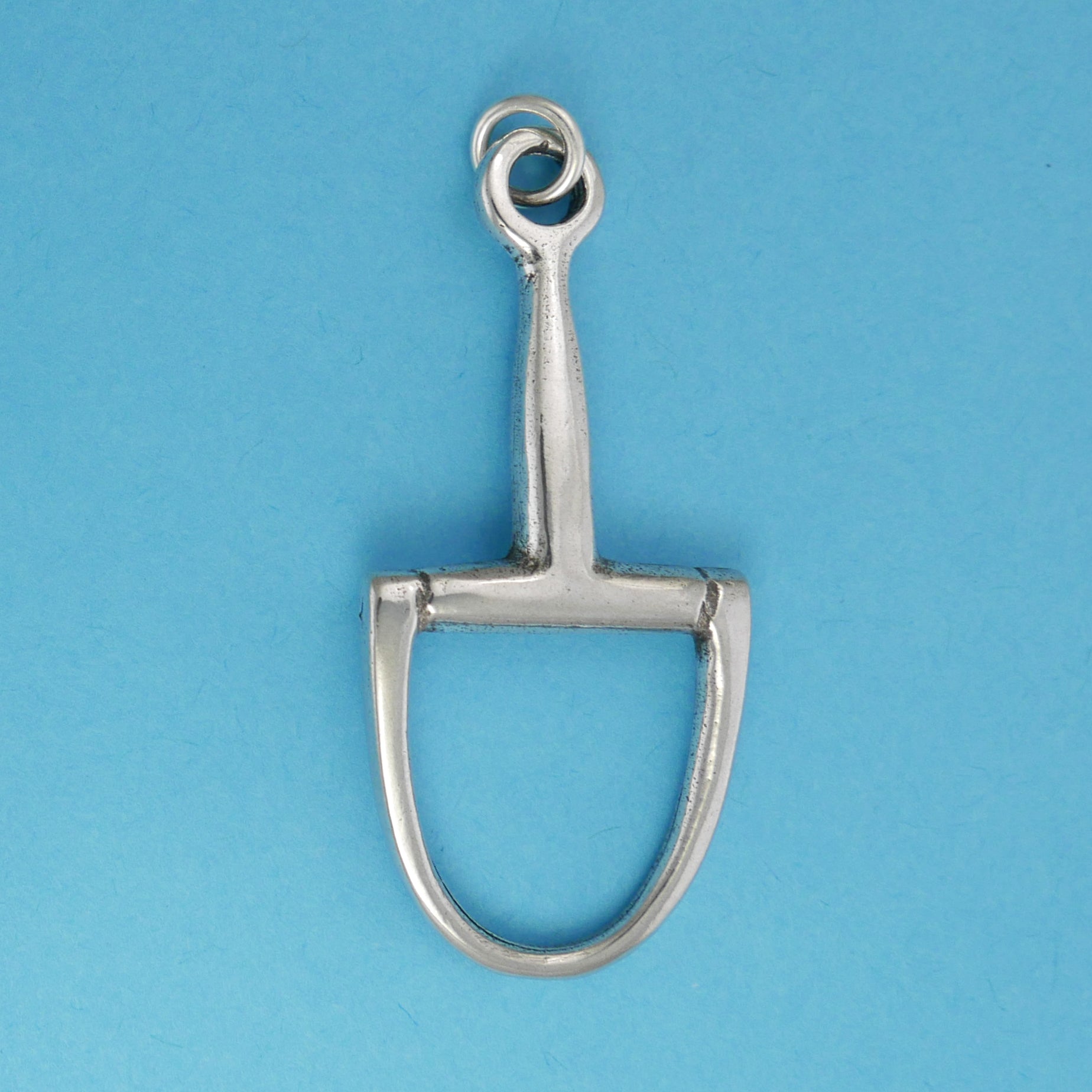 English Bit (One Half) Pendant - Charmworks