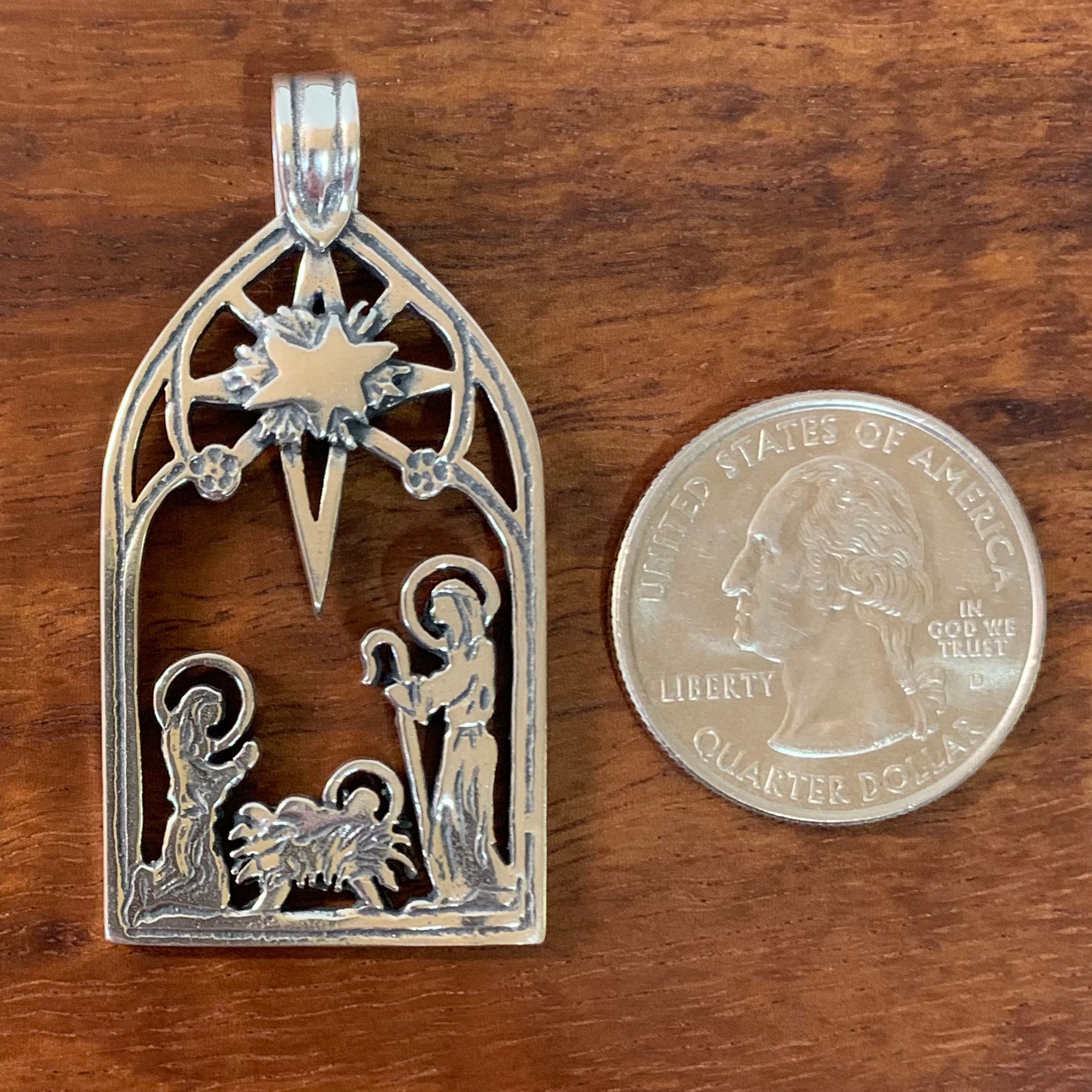 Nativity Scene Pendant - Charmworks