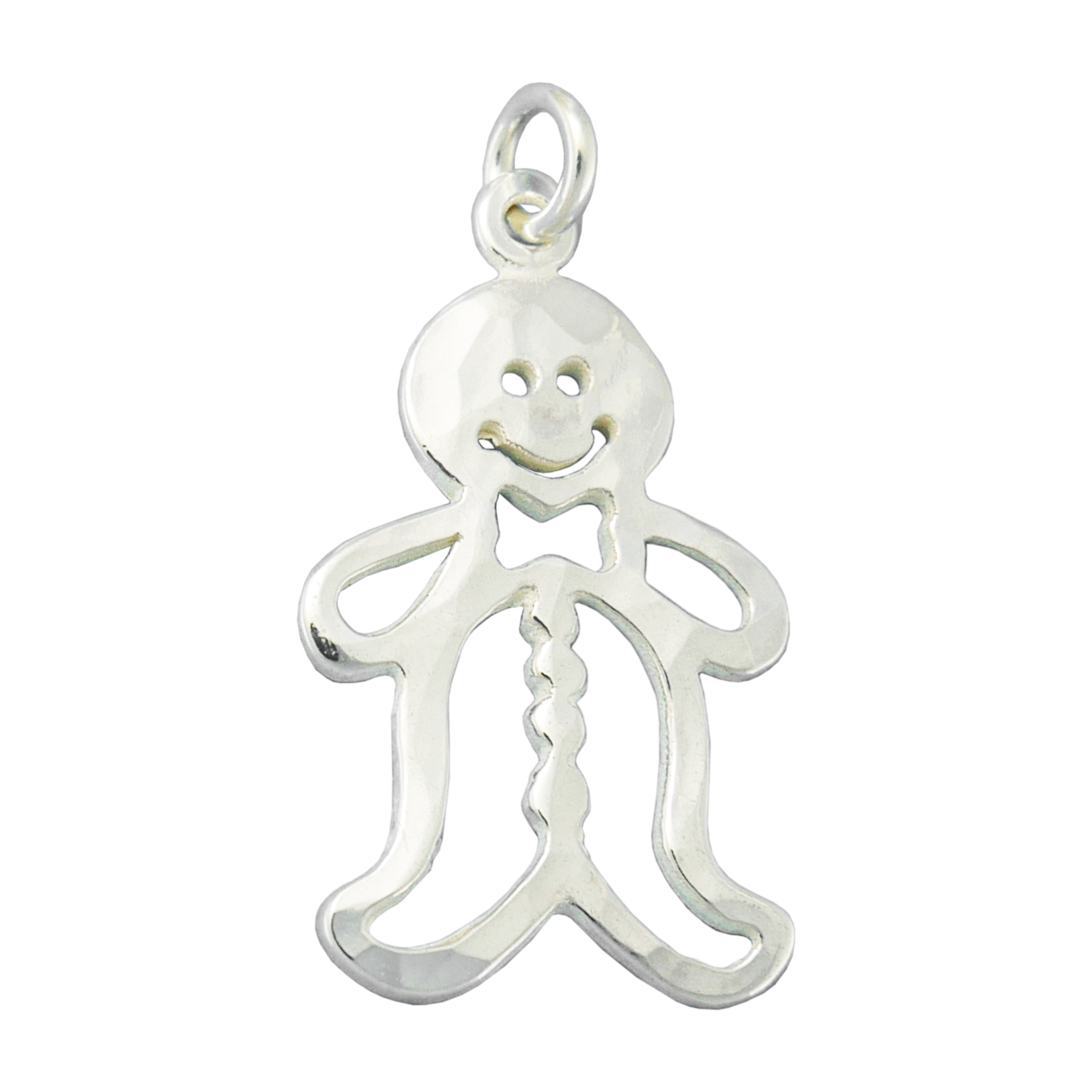 Gingerbread Man Charm - Charmworks