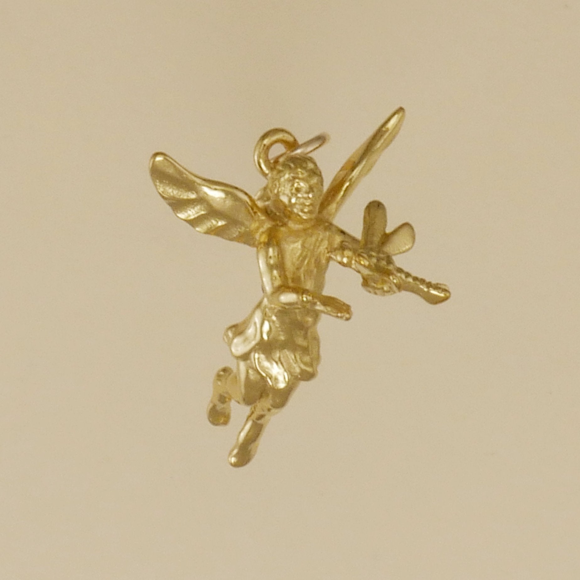 Fairy With Dragonfly Charm - Charmworks