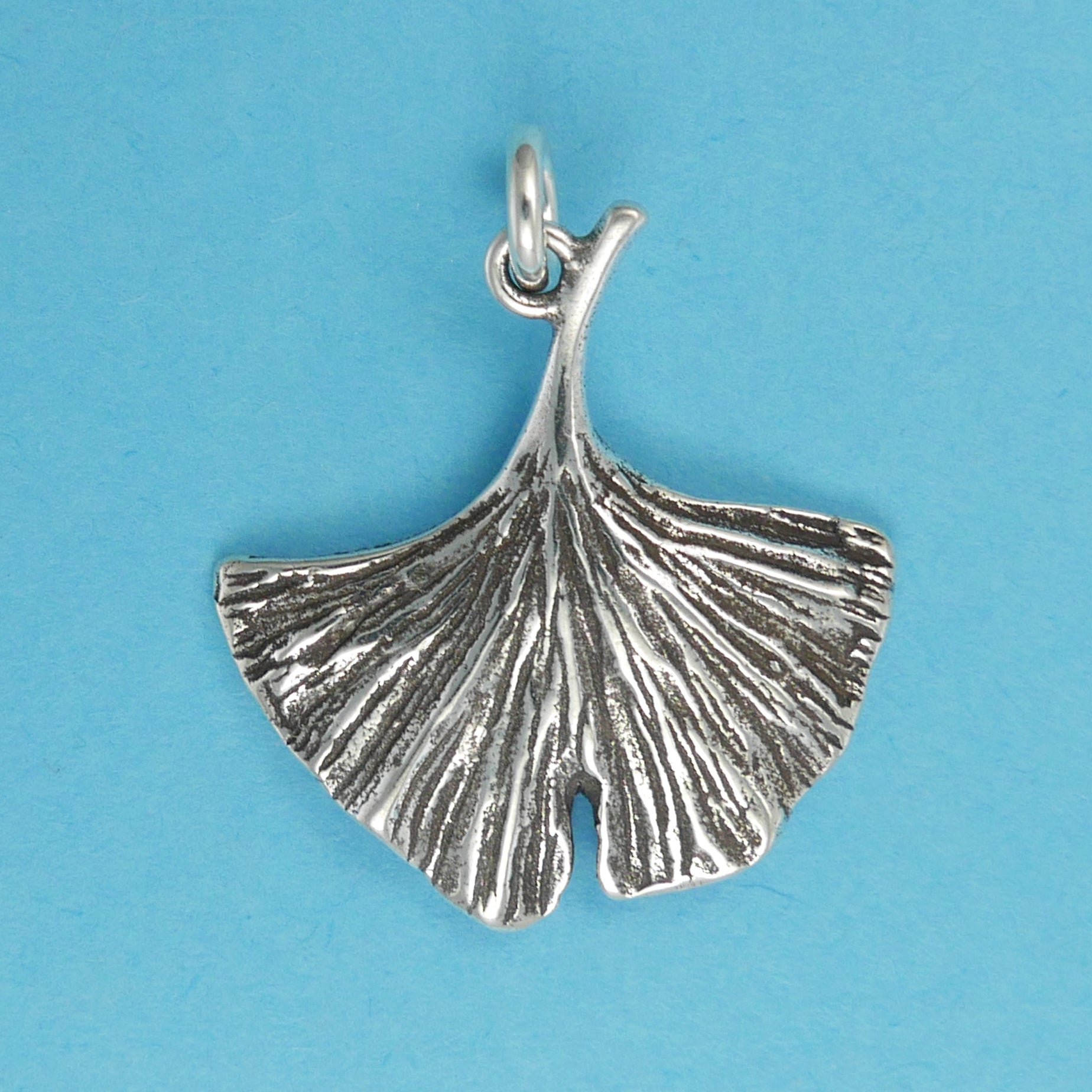 Sterling Silver Ginkgo Leaf Endurance Necklace – ASMISTYLE