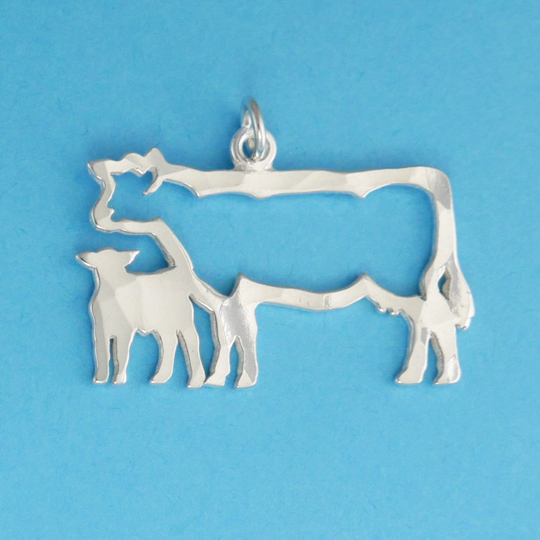 Cow And Calf Charm - Charmworks