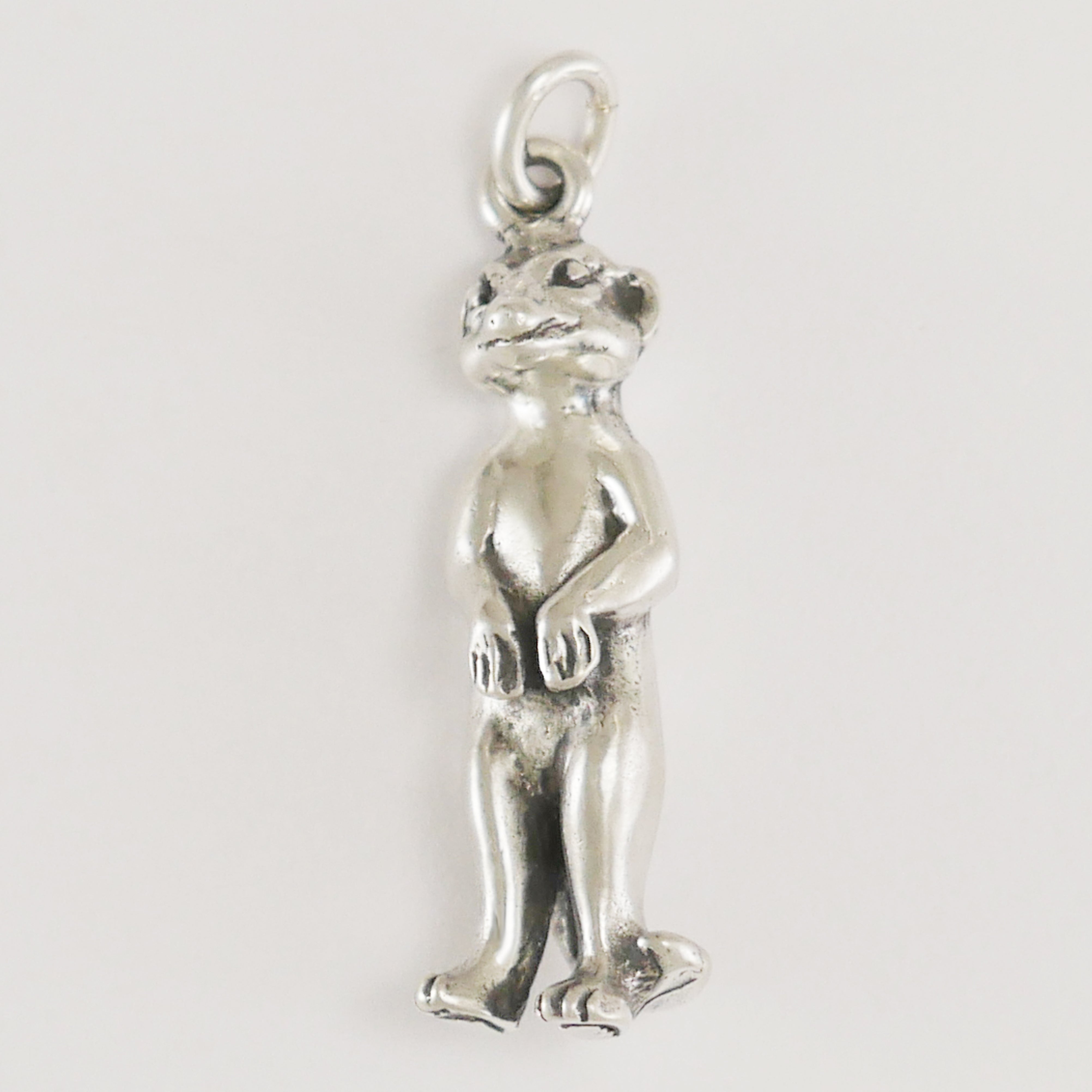 Meerkat charm sterling silver- Charmworks