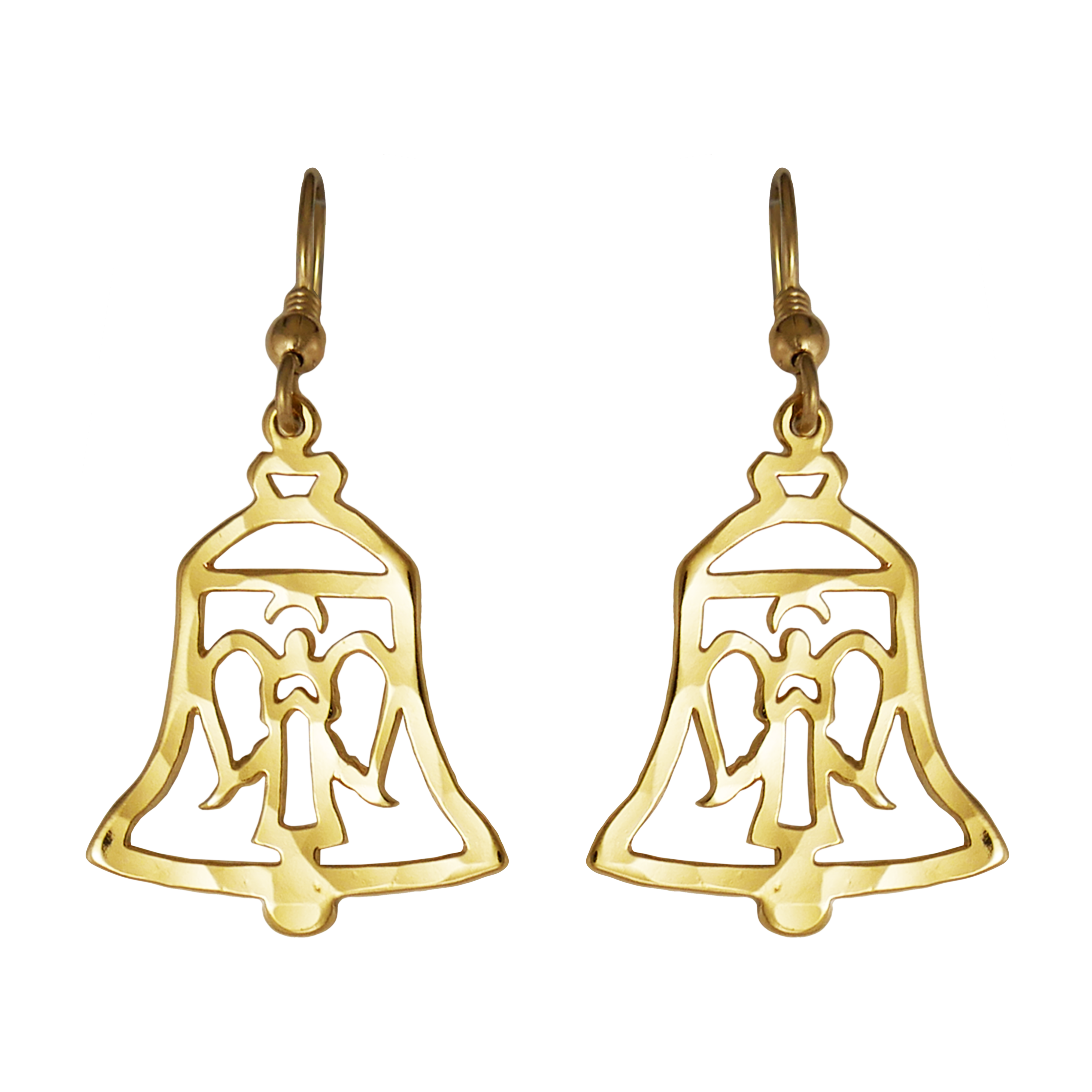 Angel In Bell Earrings - Charmworks