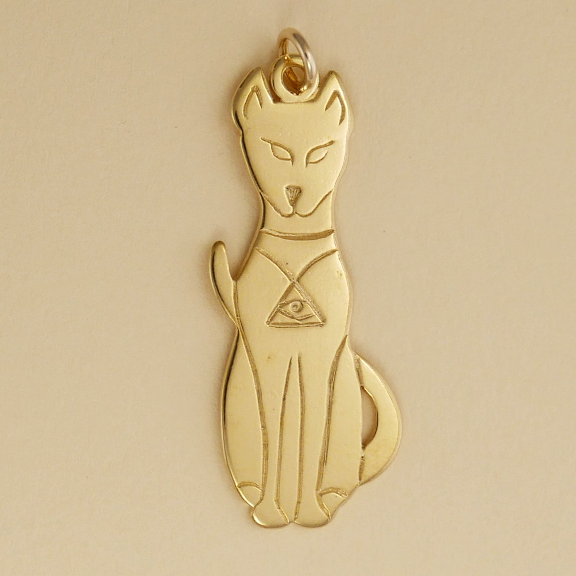 Egyptian Cat Pendant - Charmworks