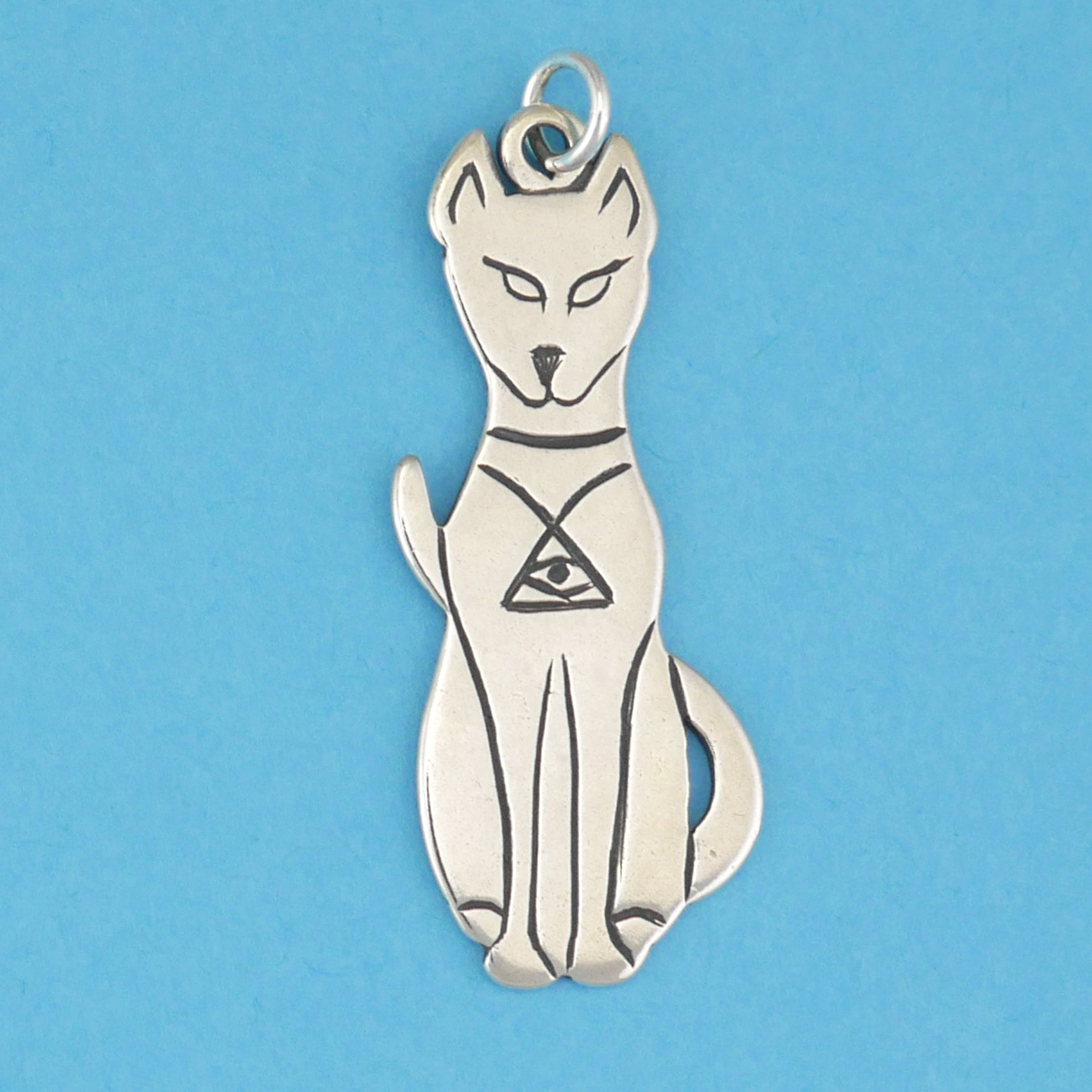 Egyptian Cat Pendant - Charmworks