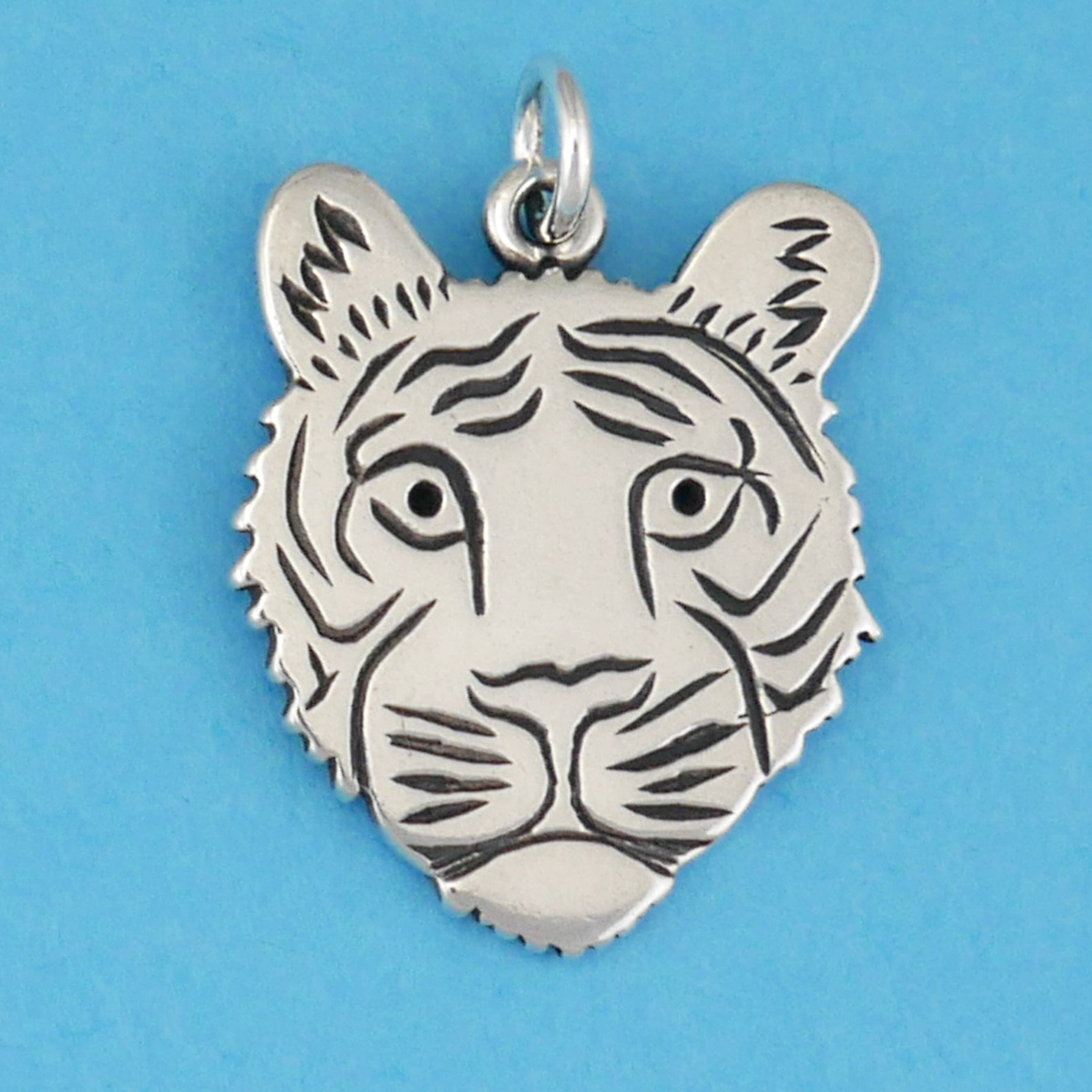 Tiger Face Charm - Charmworks