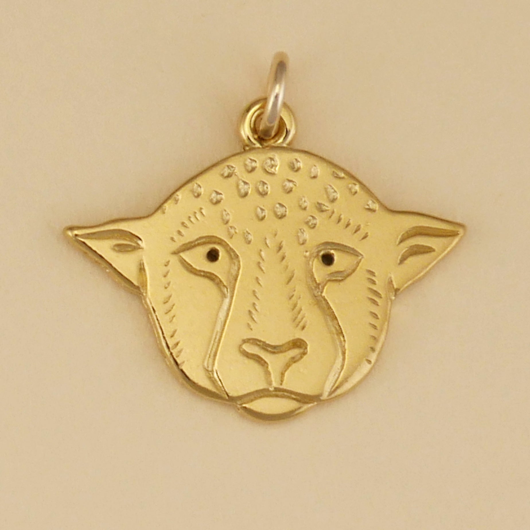 Cheetah Face Charm - Charmworks