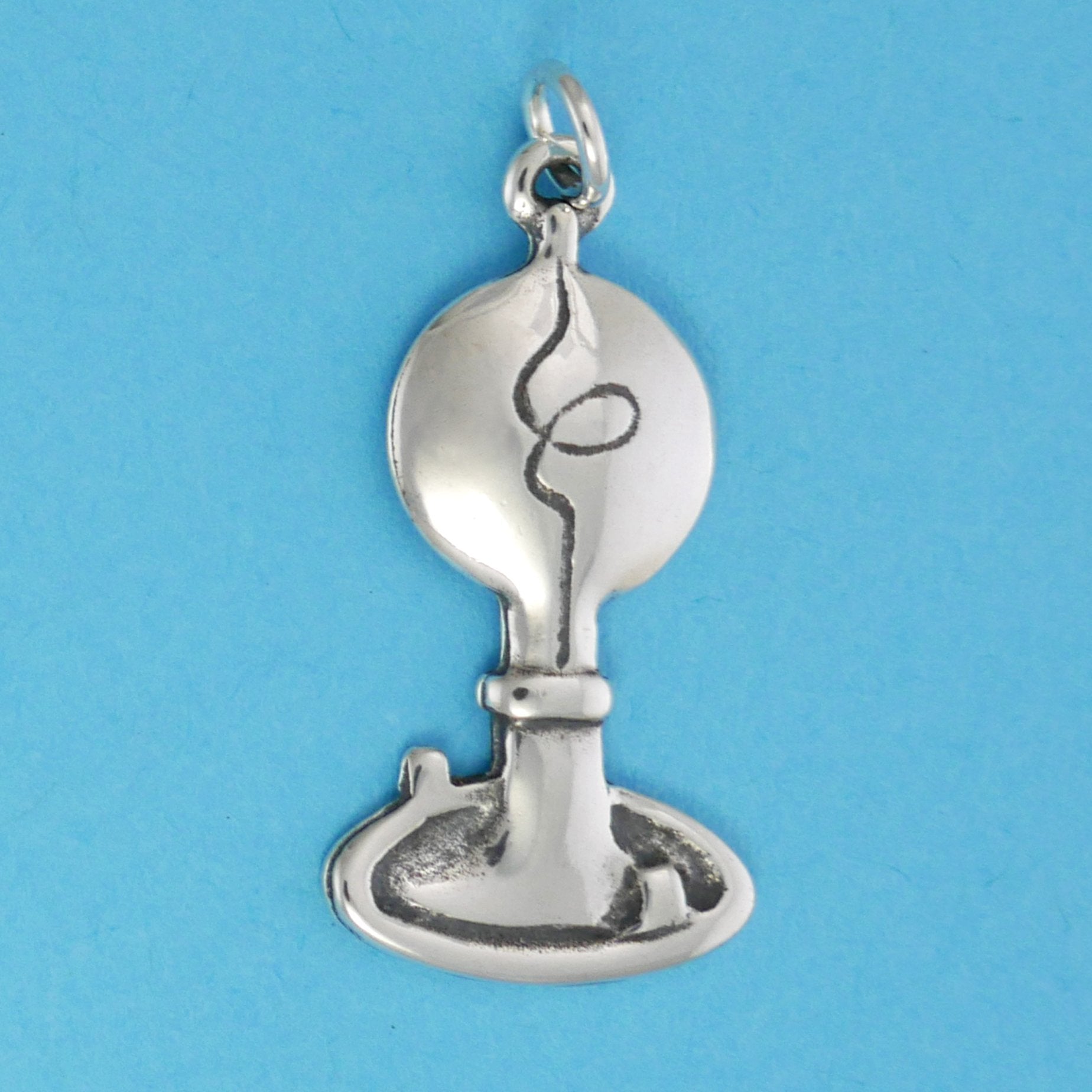 Carbon Filament Lamp Charm - Charmworks