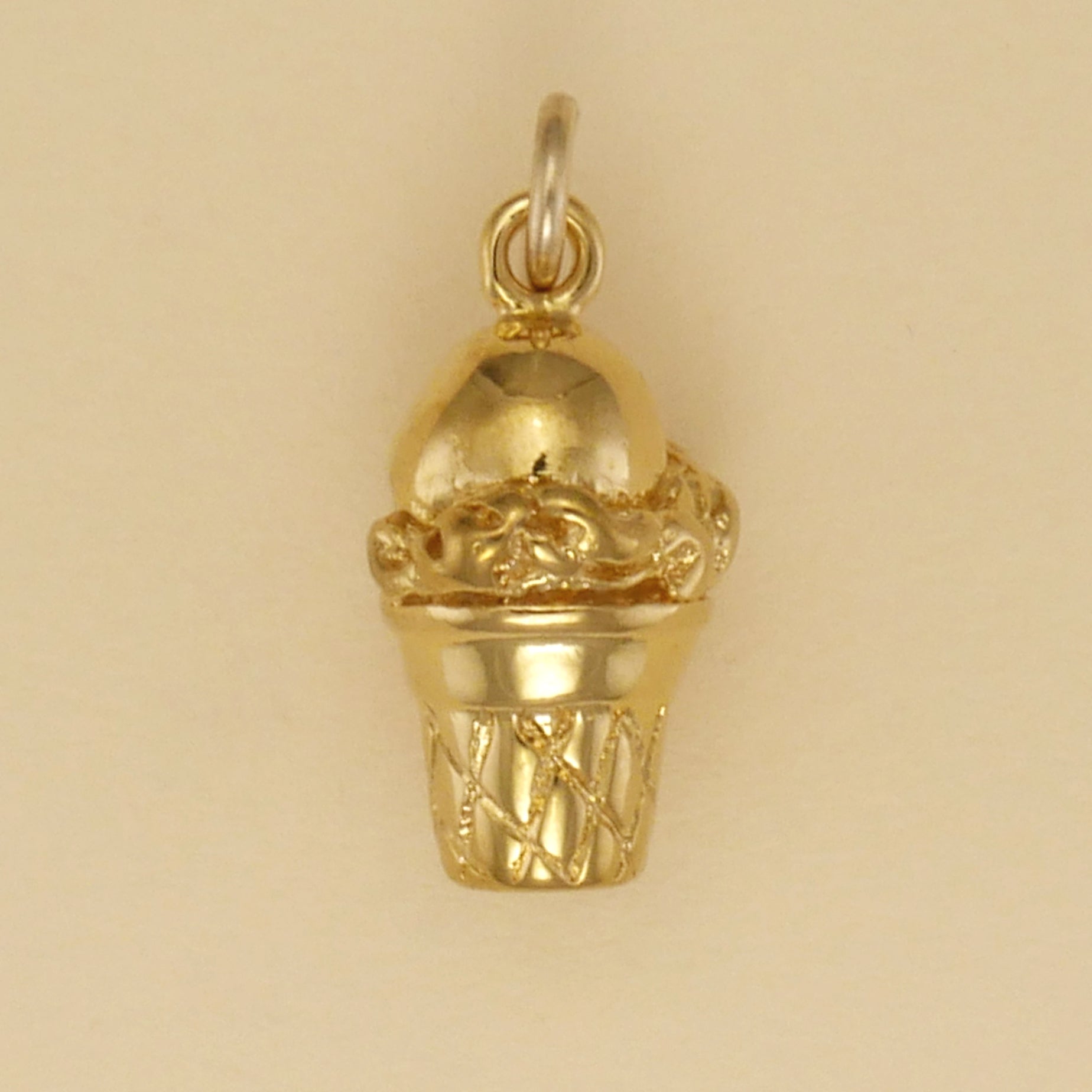 Ice Cream Cone Charm - Charmworks