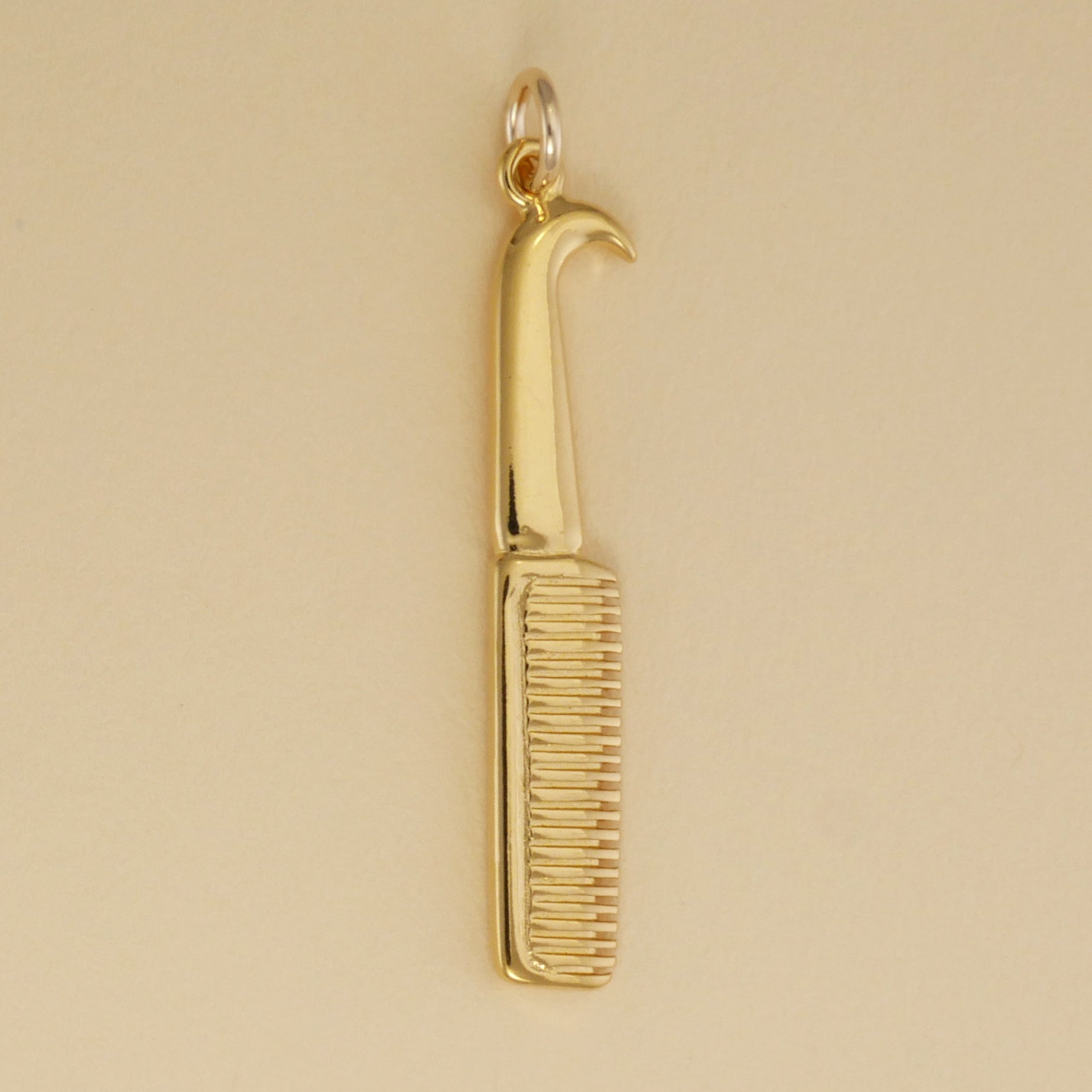 Hoof Pick Comb Charm - Charmworks