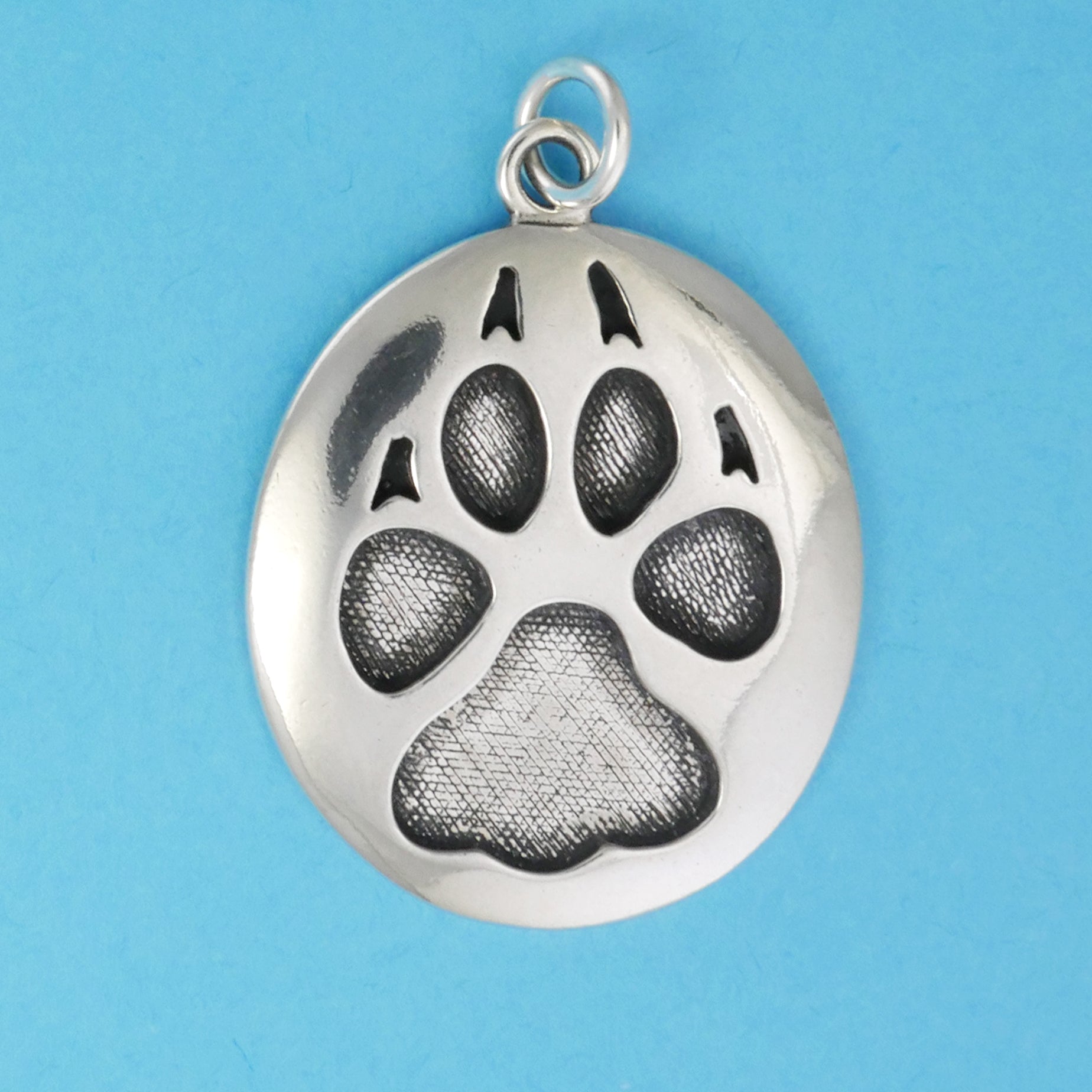 Dog Paw Print Pendant - Charmworks