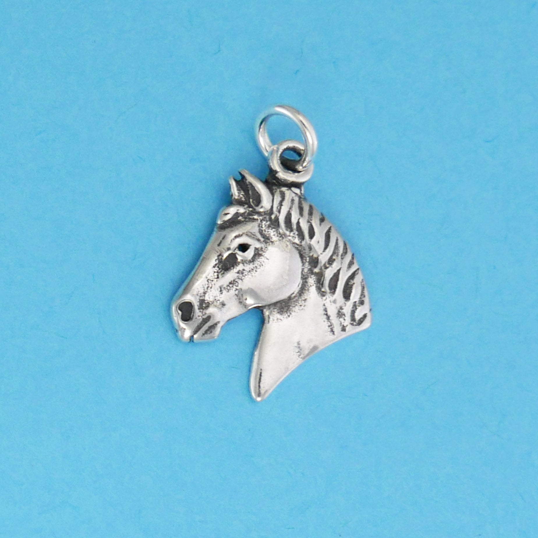 Greek Horse Head Charm - Charmworks