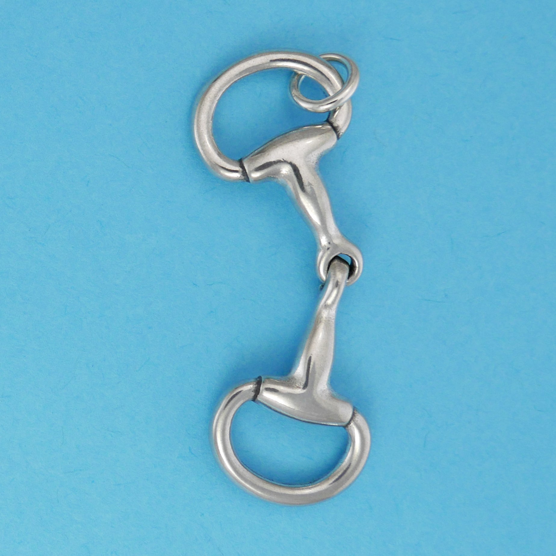 Egg Butt Snaffle Bit Charm - Charmworks