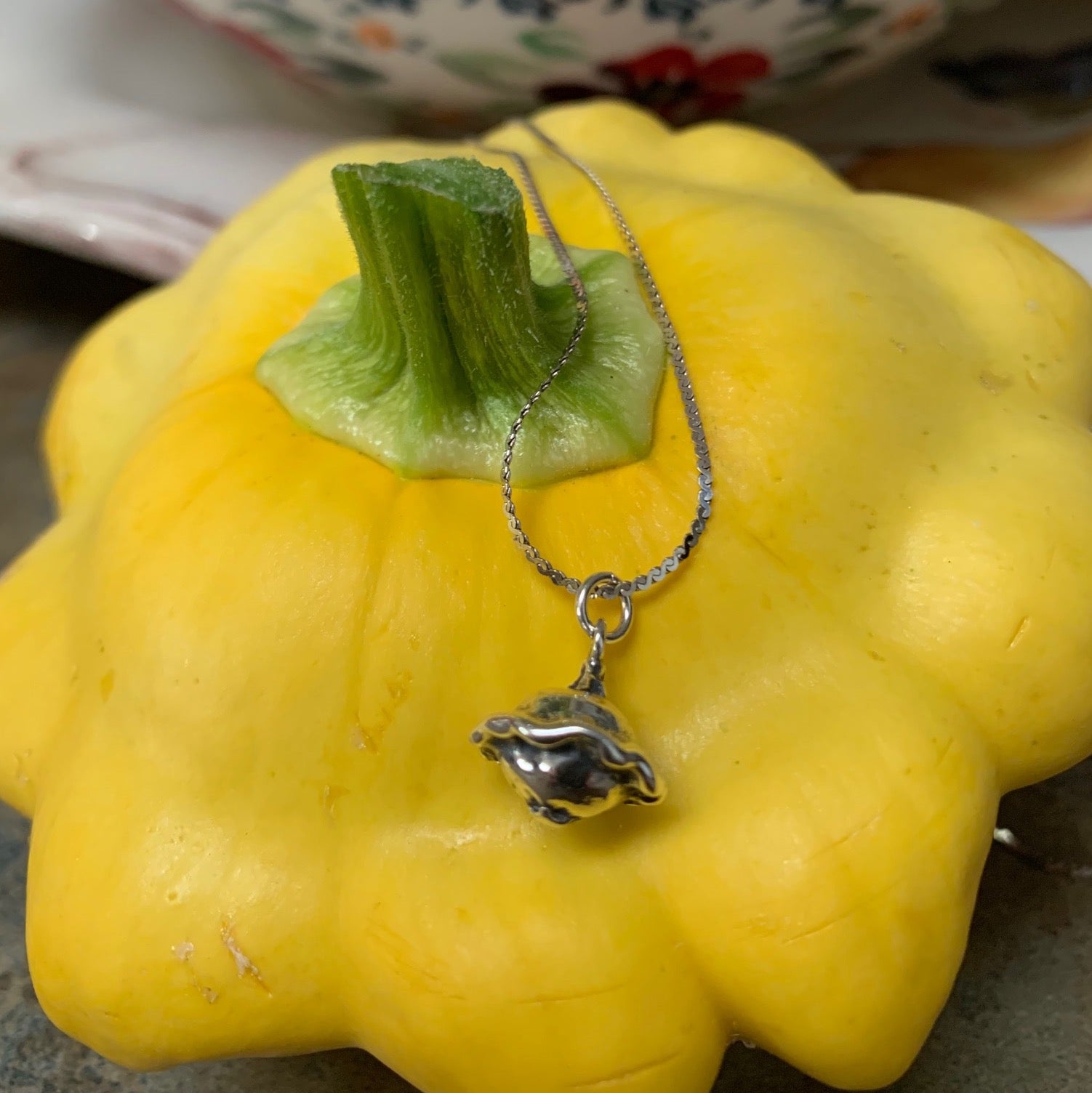 Patty Pan Squash Charm - Charmworks